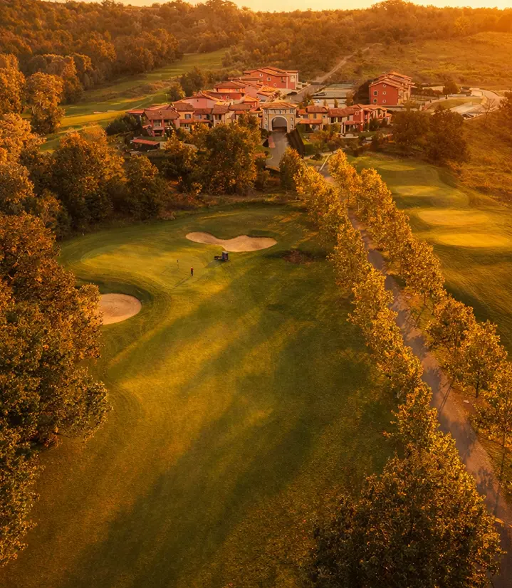 Il paesaggio di Villa Carolina